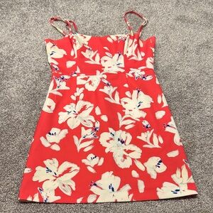 French Connection floral mini dress